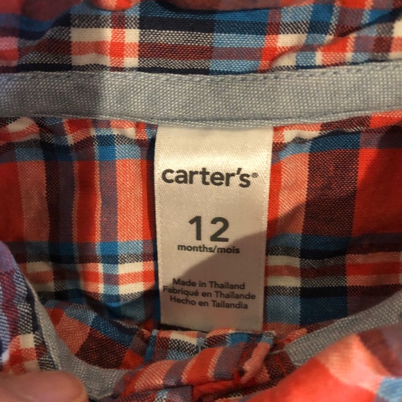 Infant Button down Shortalls Set of 2 - 6-12mo - Picture 3 of 3